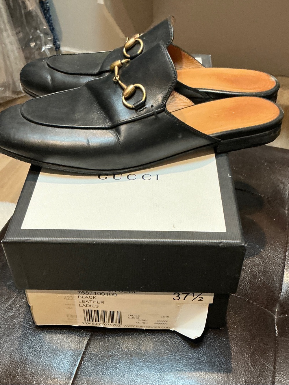 Gucci Princeton Leather Horsebit mules - Picture 2 of 7